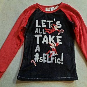 NWT Elf on a Shelf super soft velour 'Take a sElfie' warm fuzzy S…